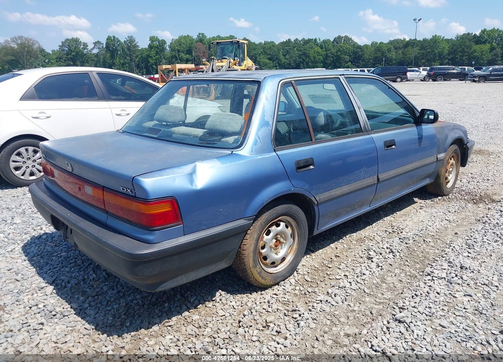 1991 HONDA CIVIC DX VIN: 1HGED3643ML072631