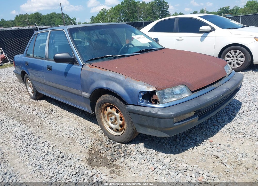 1991 HONDA CIVIC DX VIN: 1HGED3643ML072631