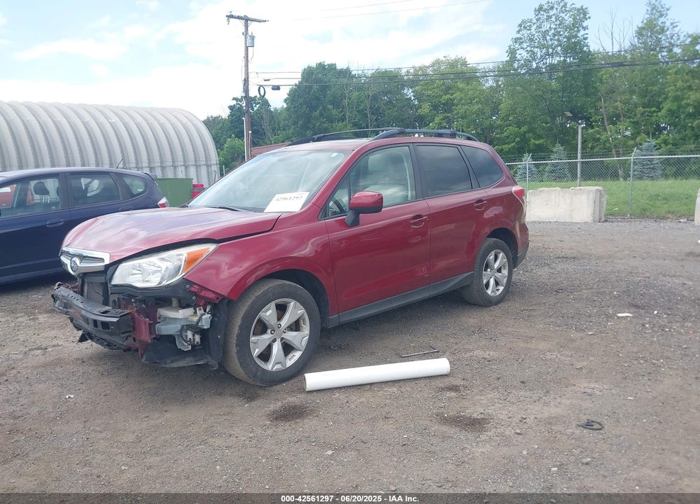 2015 SUBARU FORESTER 2.5I PREMIUM VIN: JF2SJAGC4FH559087
