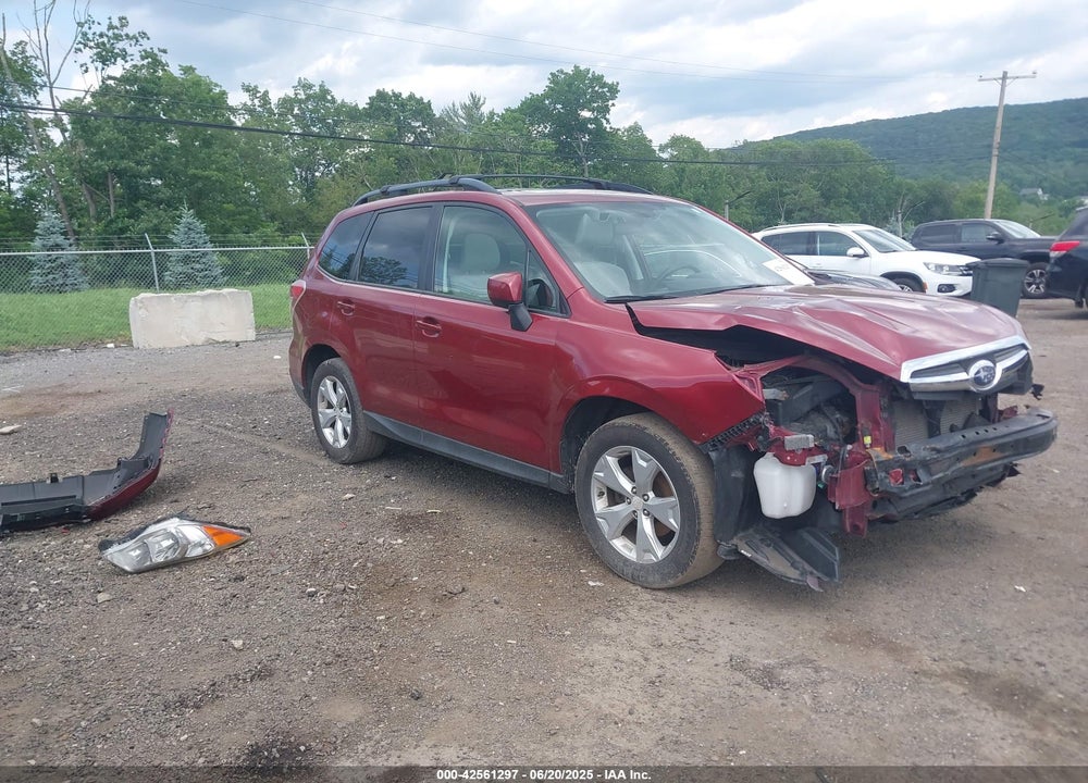 2015 SUBARU FORESTER 2.5I PREMIUM VIN: JF2SJAGC4FH559087