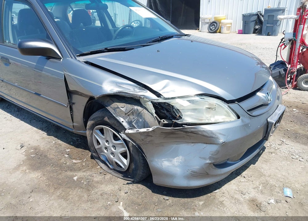 2005 HONDA CIVIC VP VIN: 1HGES16315L025827