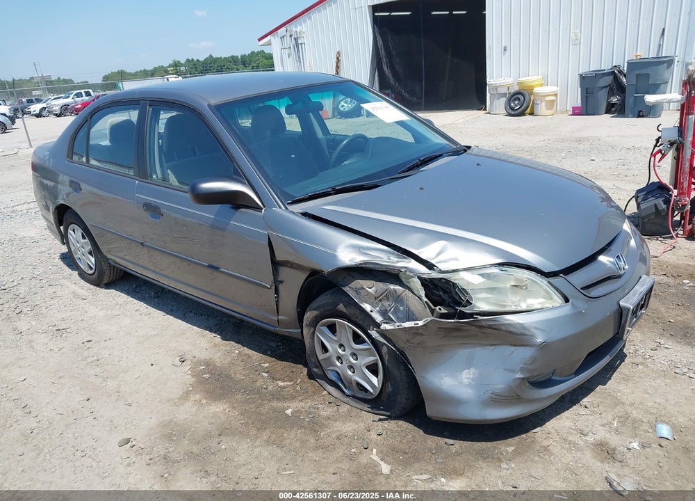 2005 HONDA CIVIC VP VIN: 1HGES16315L025827