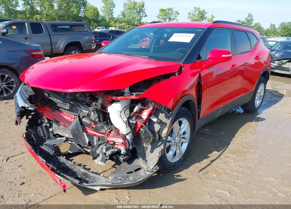 2021 CHEVROLET BLAZER FWD 1LT VIN: 3GNKBBRA2MS527988