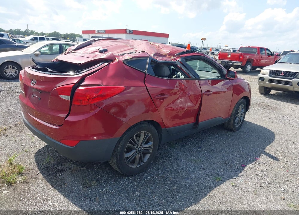 2014 HYUNDAI TUCSON SE VIN: KM8JU3AG1EU882880