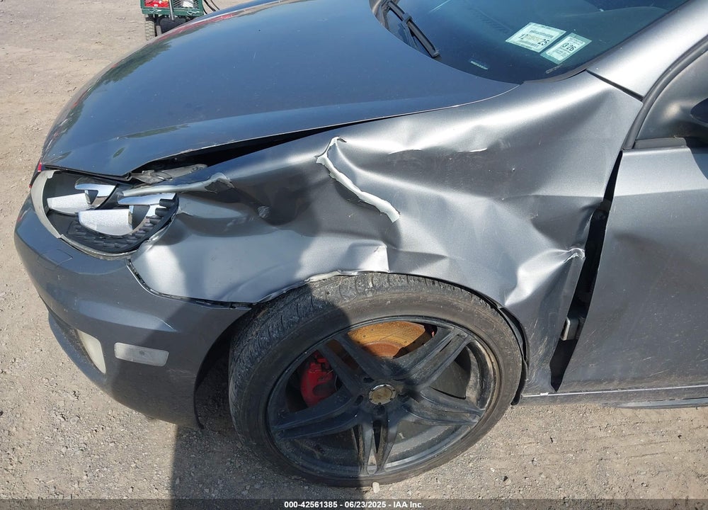 2012 VOLKSWAGEN GTI VIN: WVWGD7AJ3CW236095