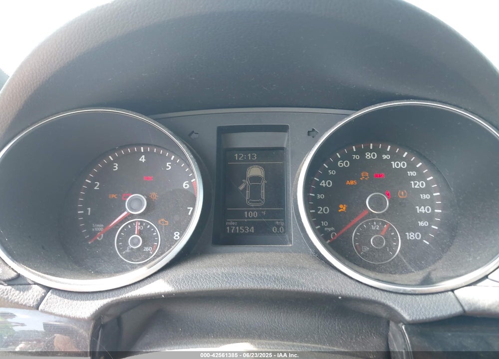 2012 VOLKSWAGEN GTI VIN: WVWGD7AJ3CW236095