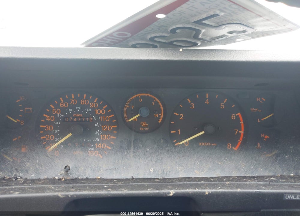 1987 CHRYSLER CONQUEST VIN: JJ3CC54N0HZ038308