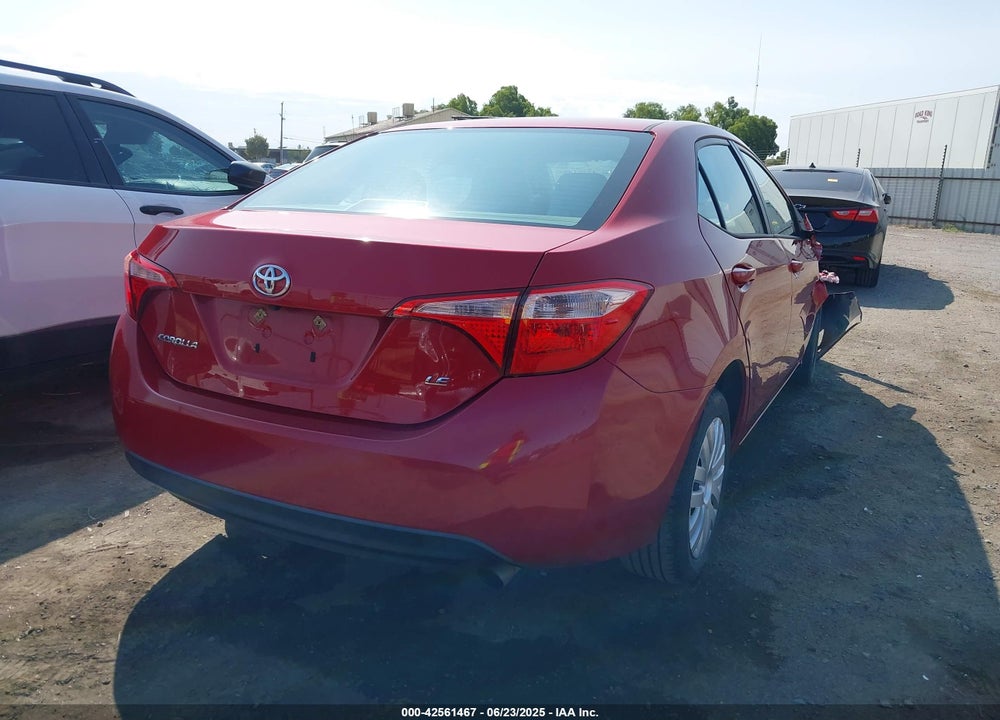 2018 TOYOTA COROLLA VIN: 2T1BURHE1JC066257