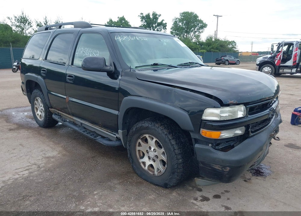 2003 CHEVROLET TAHOE VIN: 1GNEK13Z13R186722