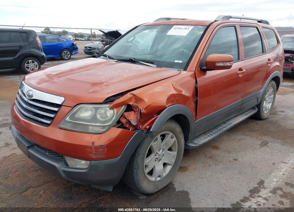 2009 KIA BORREGO VIN: KNDJJ741195023509