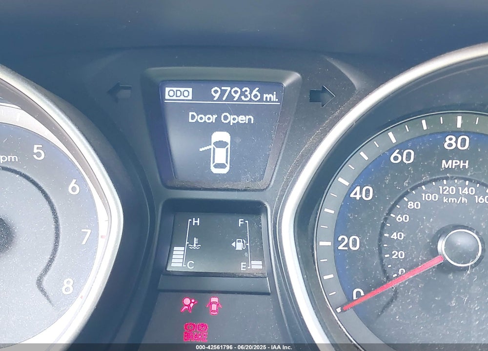 2014 HYUNDAI ELANTRA GT VIN: KMHD35LHXEU163032