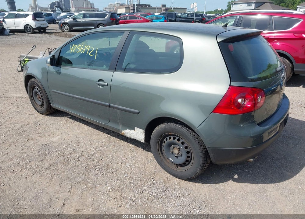 2007 VOLKSWAGEN RABBIT 2-DOOR VIN: WVWBR71K27W190382