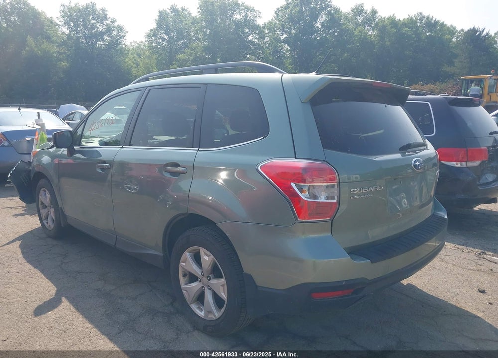 2015 SUBARU FORESTER 2.5I LIMITED VIN: JF2SJAKC9FH590018