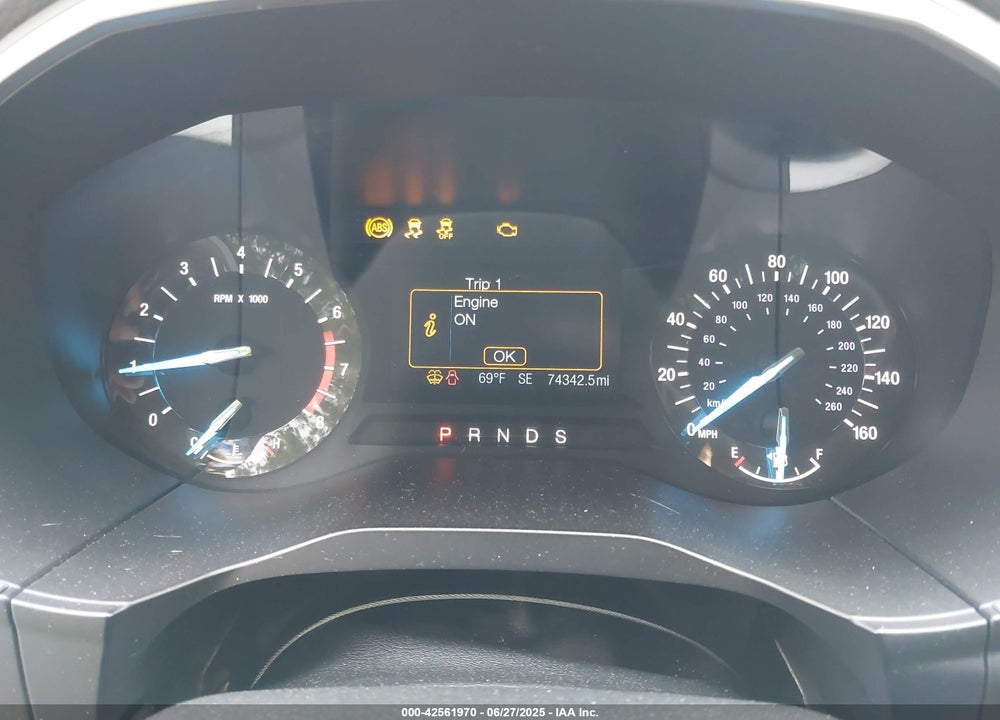 2017 FORD EDGE SEL VIN: 2FMPK4J95HBC47081