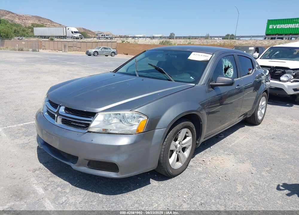 2012 DODGE AVENGER VIN: 1C3CDZAB1CN147414