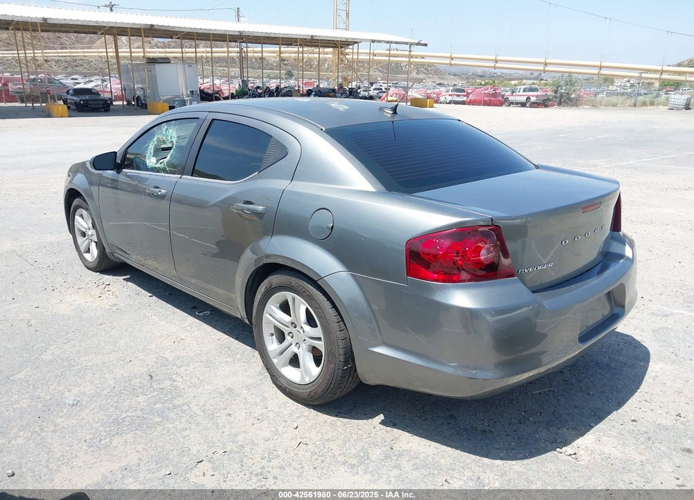 2012 DODGE AVENGER VIN: 1C3CDZAB1CN147414