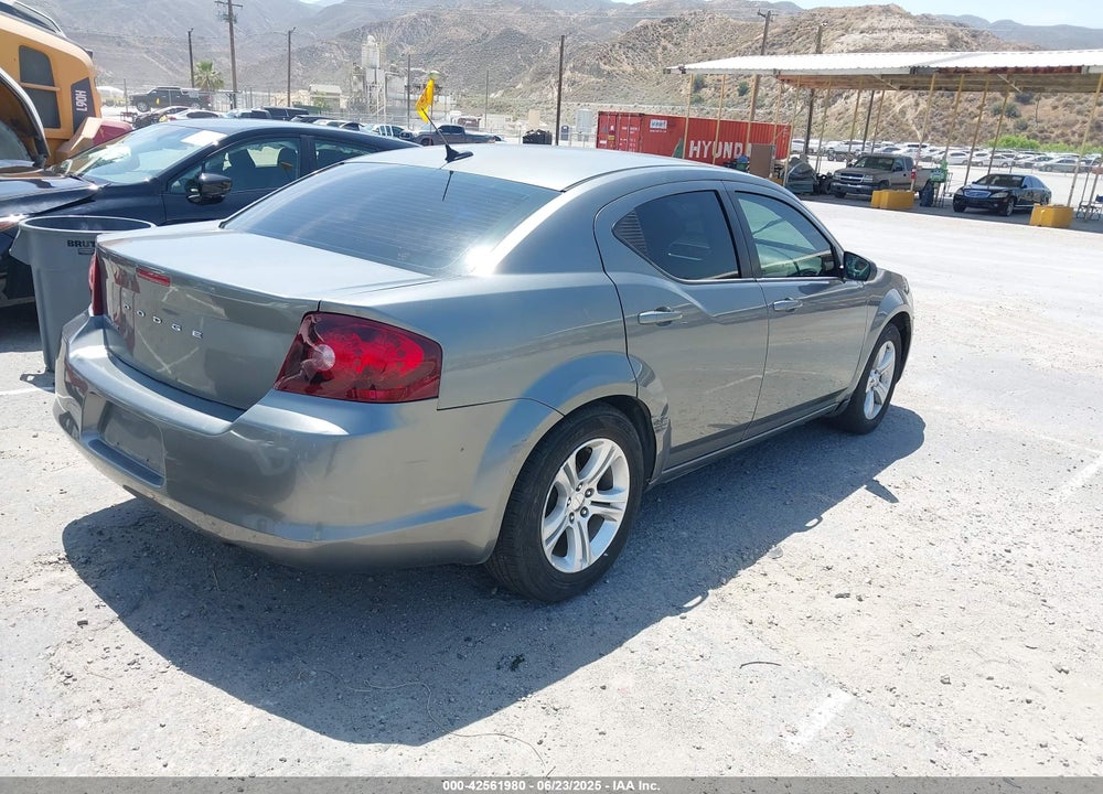 2012 DODGE AVENGER VIN: 1C3CDZAB1CN147414