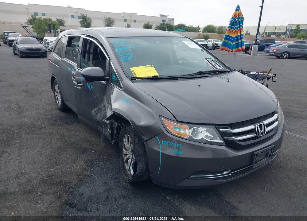2016 HONDA ODYSSEY EX-L VIN: 5FNRL5H6XGB053658
