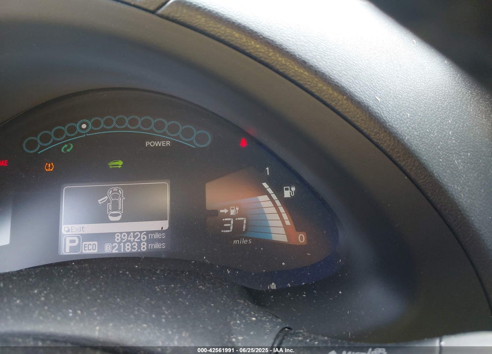 2015 NISSAN LEAF VIN: 1N4AZ0CP5FC310127