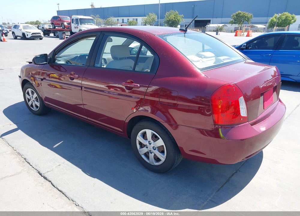 2009 HYUNDAI ACCENT GLS VIN: KMHCN46C39U298942