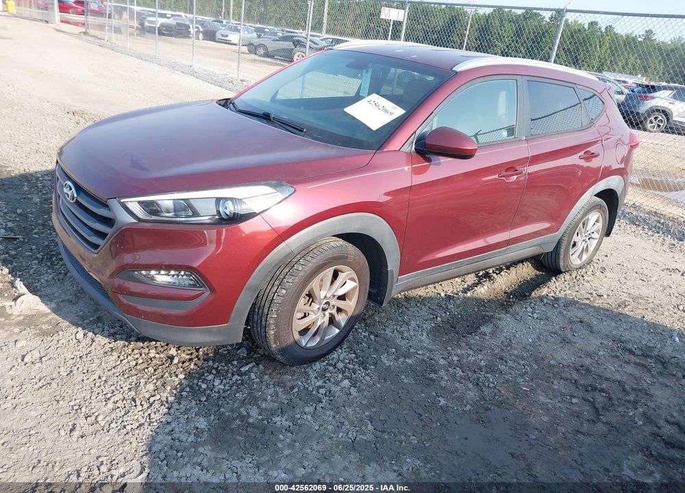 2016 HYUNDAI TUCSON VIN: KM8J33A44GU092050