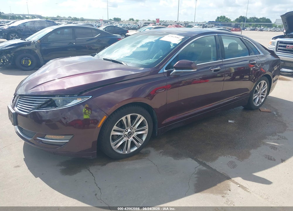 2013 LINCOLN MKZ VIN: 3LN6L2GK2DR808761