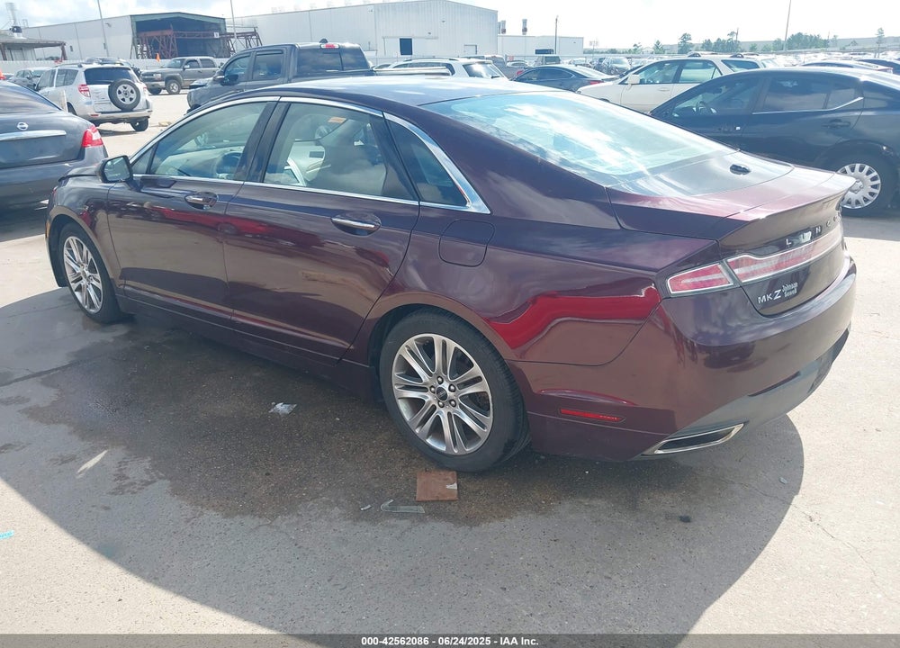 2013 LINCOLN MKZ VIN: 3LN6L2GK2DR808761