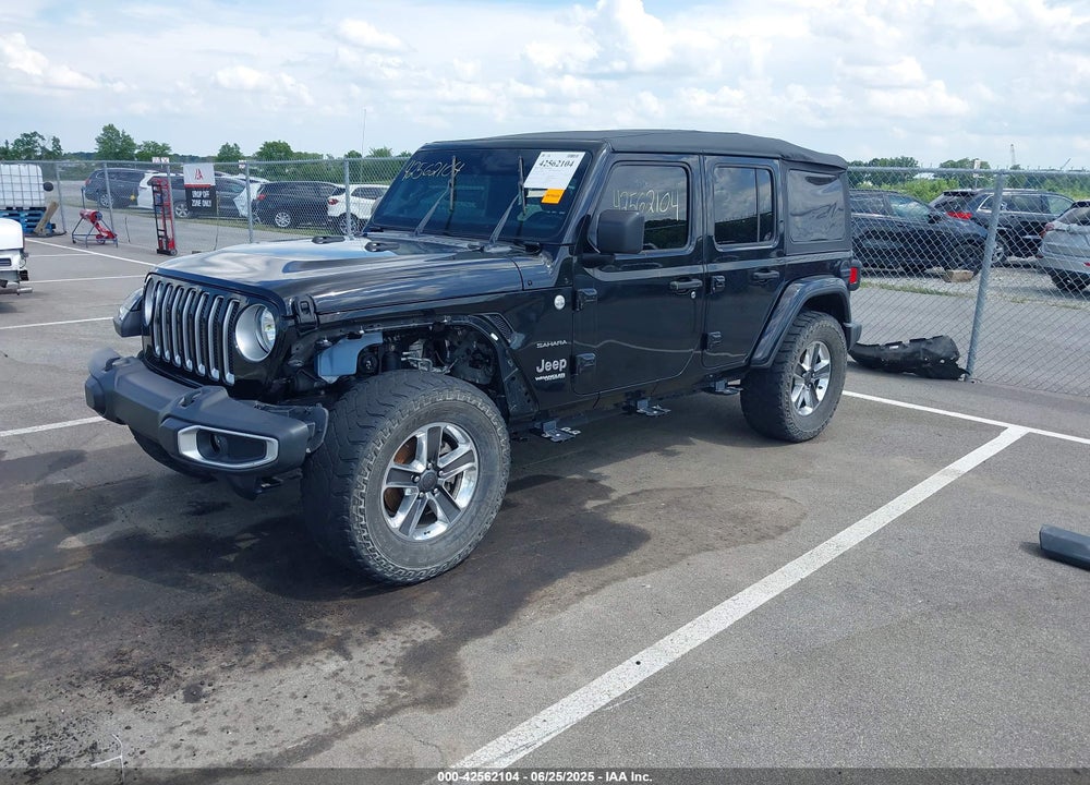 2020 JEEP WRANGLER UNLIMITED SAHARA 4X4 VIN: 1C4HJXEN1LW167689