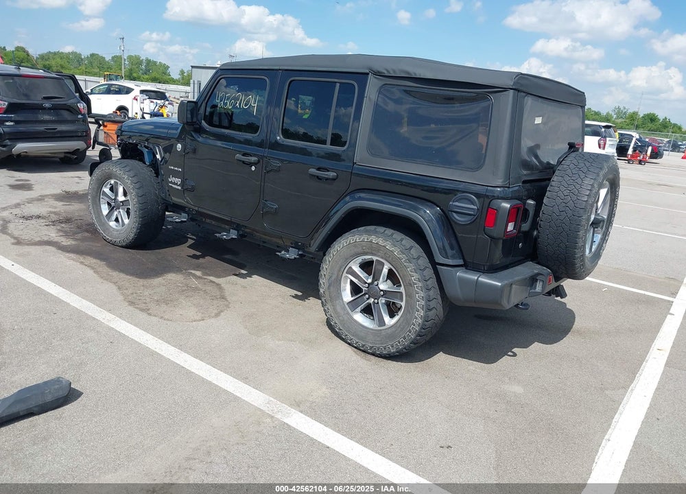 2020 JEEP WRANGLER UNLIMITED SAHARA 4X4 VIN: 1C4HJXEN1LW167689