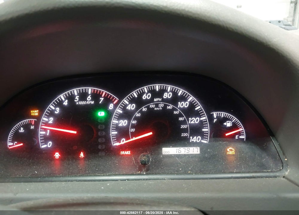 2006 TOYOTA CAMRY LE VIN: 4T1BE32K56U681683