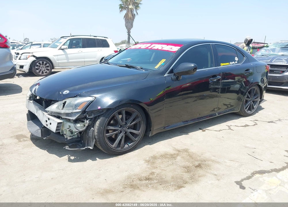 2006 LEXUS IS 250 VIN: JTHBK262865001897