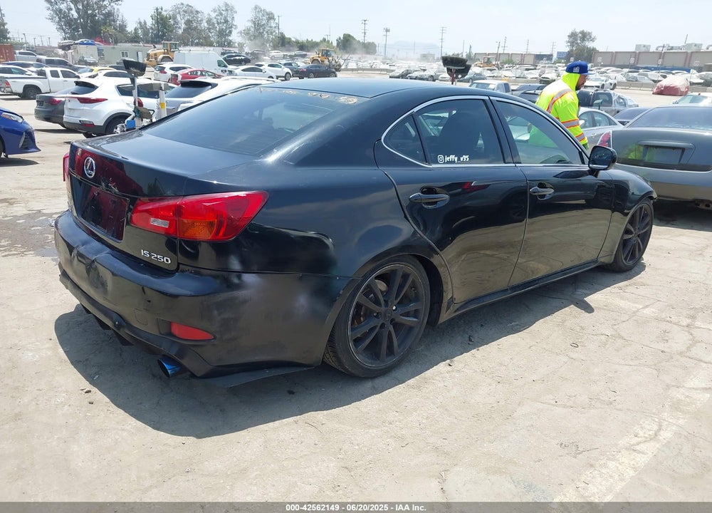 2006 LEXUS IS 250 VIN: JTHBK262865001897
