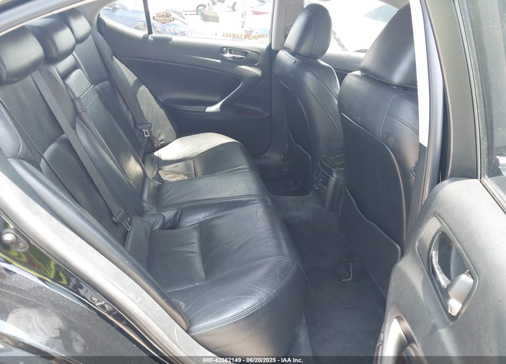 2006 LEXUS IS 250 VIN: JTHBK262865001897