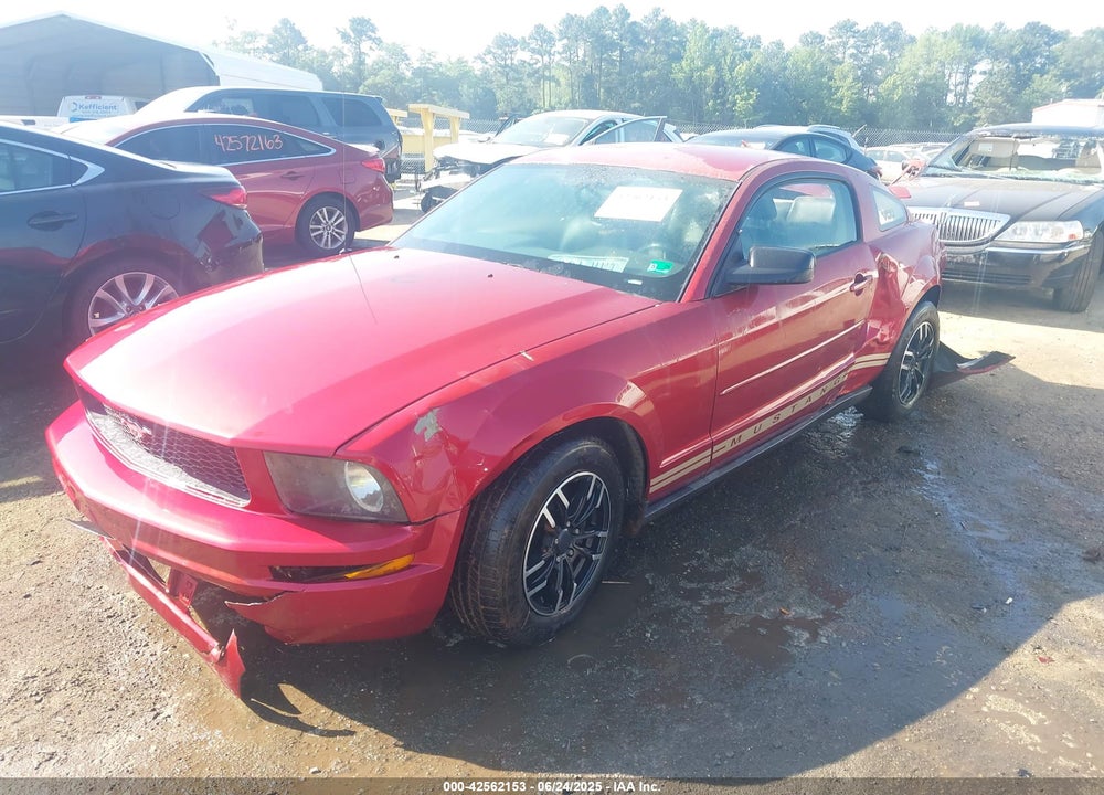 2007 FORD MUSTANG V6 DELUXE/V6 PREMIUM VIN: 1ZVFT80N975329804