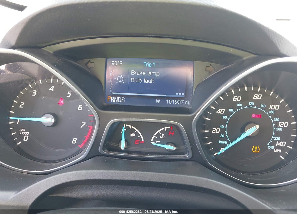 2015 FORD ESCAPE VIN: 1FMCU0F74FUC24892