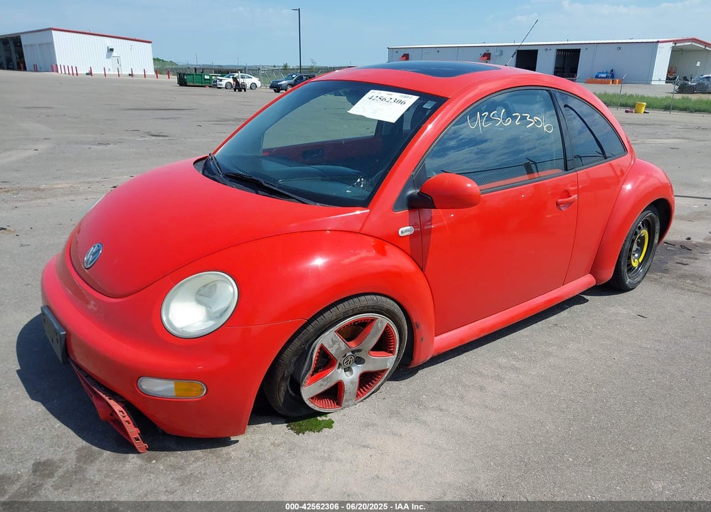 2002 VOLKSWAGEN NEW BEETLE GLS 1.8L TURBO VIN: 3VWCD21C42M423232