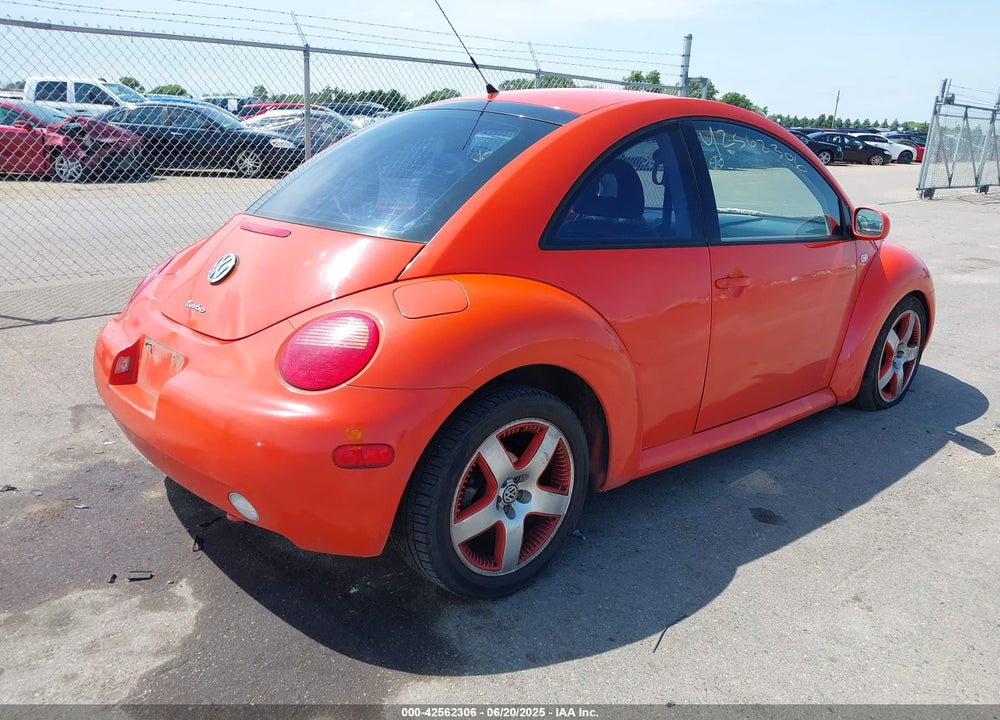 2002 VOLKSWAGEN NEW BEETLE GLS 1.8L TURBO VIN: 3VWCD21C42M423232