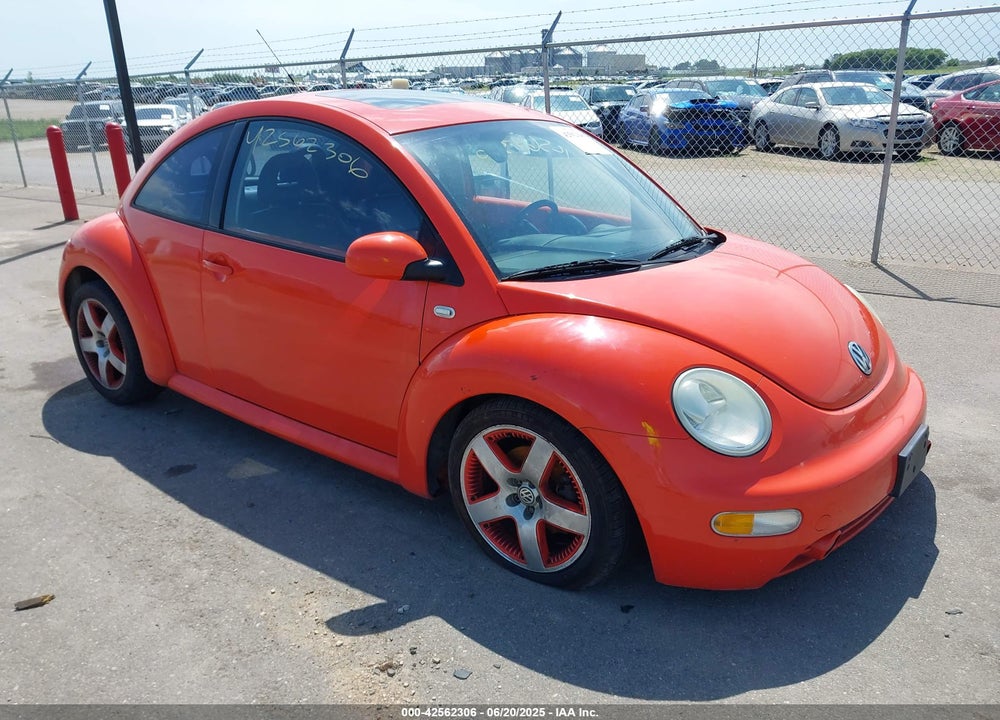 2002 VOLKSWAGEN NEW BEETLE GLS 1.8L TURBO VIN: 3VWCD21C42M423232