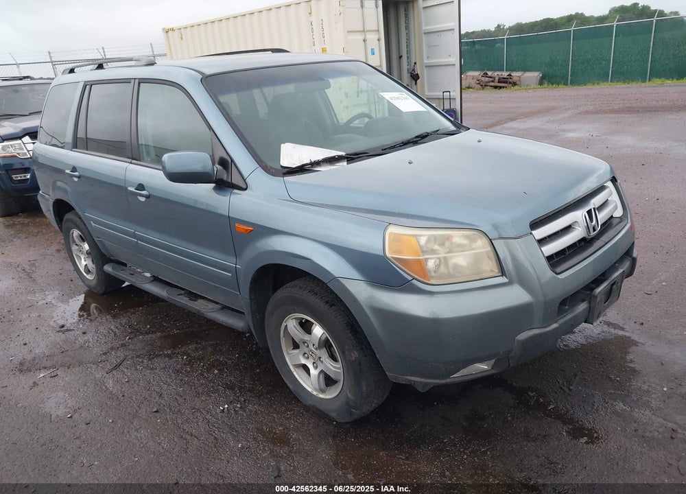 2006 HONDA PILOT EX VIN: 2HKYF18426H506987