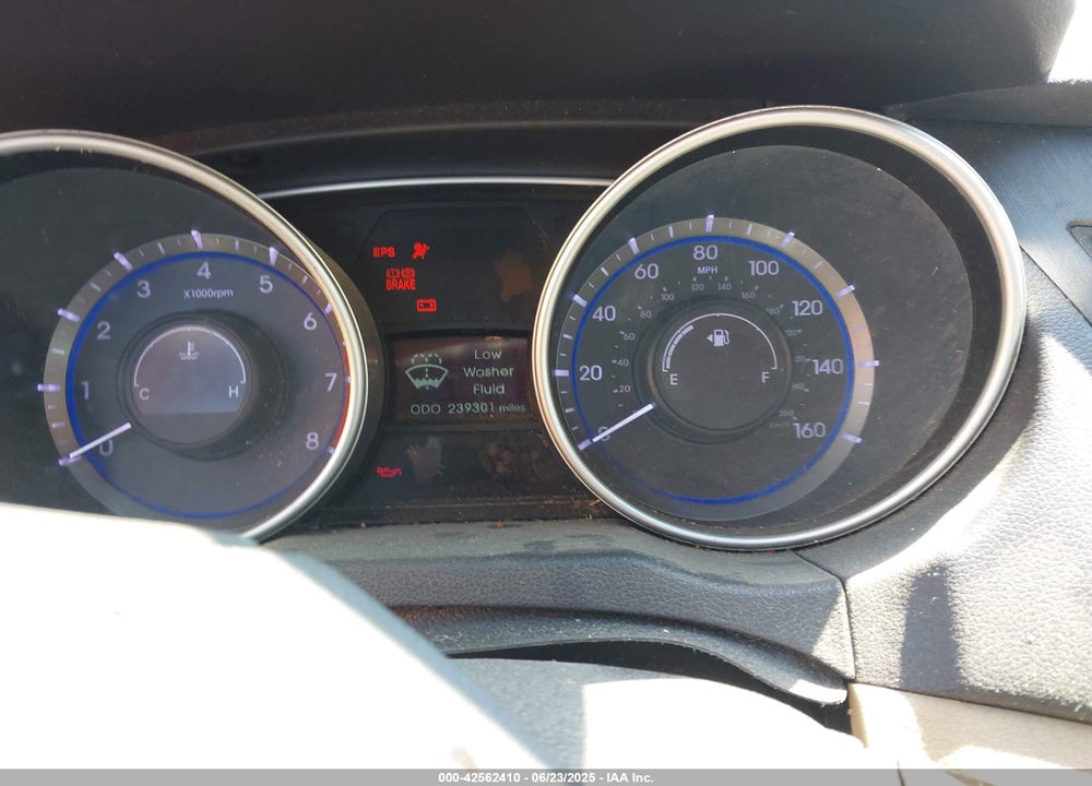2011 HYUNDAI SONATA VIN: 5NPEB4AC6BH214089