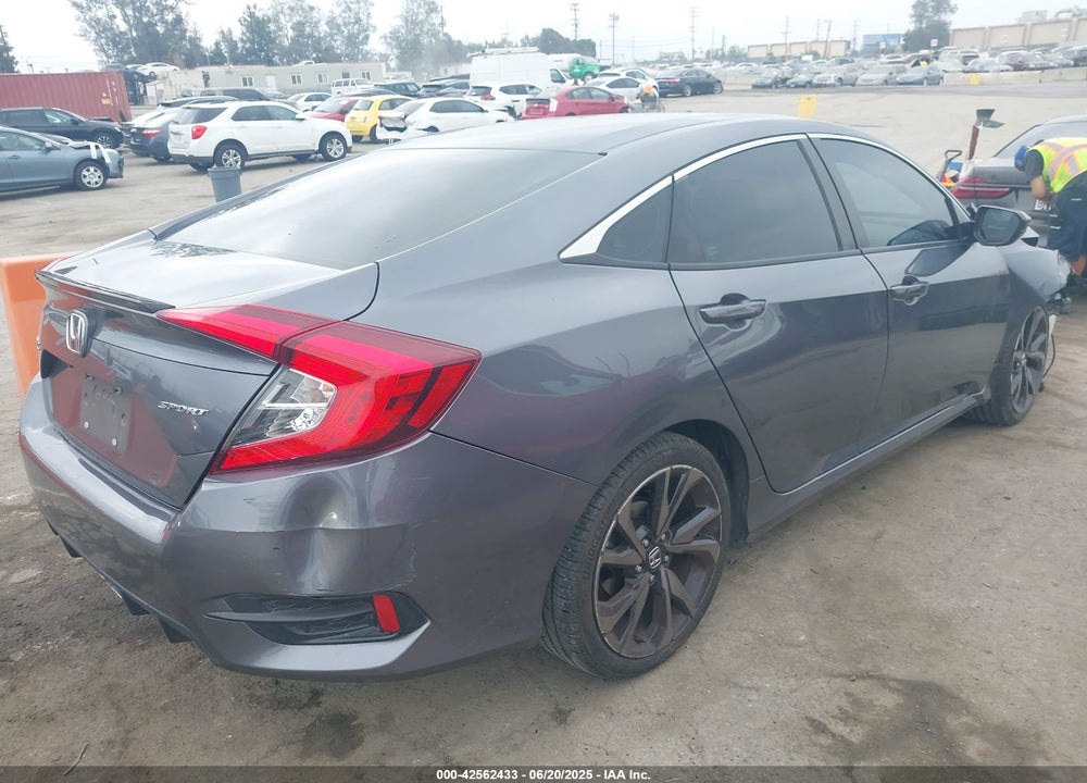 2021 HONDA CIVIC VIN: 2HGFC2F83MH516074