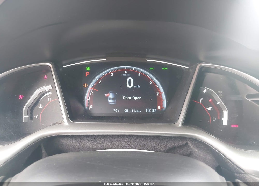 2021 HONDA CIVIC VIN: 2HGFC2F83MH516074