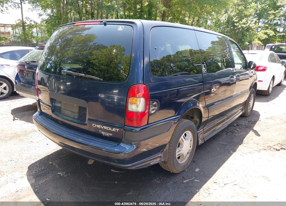 2004 CHEVROLET VENTURE PLUS VIN: 1GBDX23E24D186997