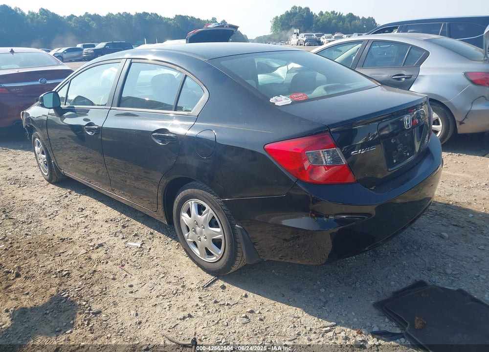 2012 HONDA CIVIC VIN: 19XFB2F54CE076528