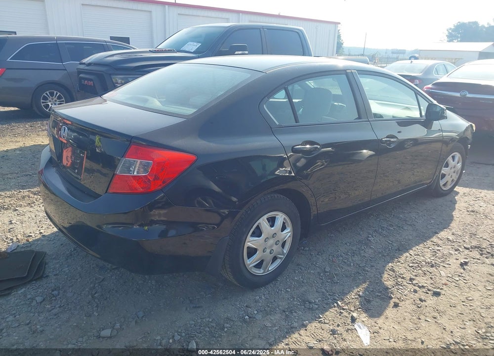 2012 HONDA CIVIC VIN: 19XFB2F54CE076528