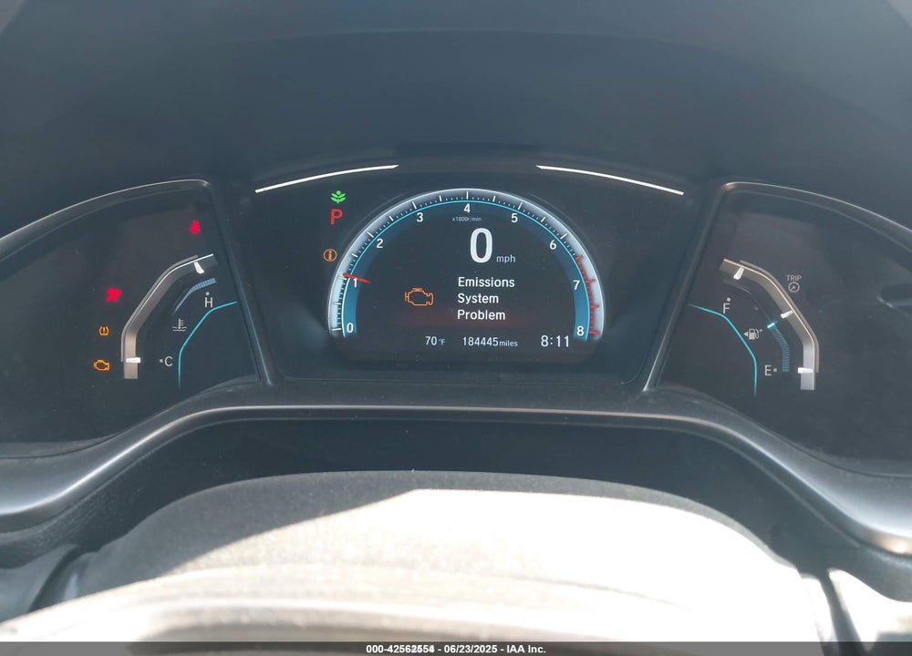 2020 HONDA CIVIC VIN: SHHFK7H62LU408994