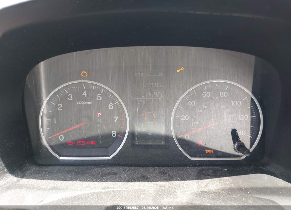 2007 HONDA CR-V EX-L VIN: JHLRE48747C001648