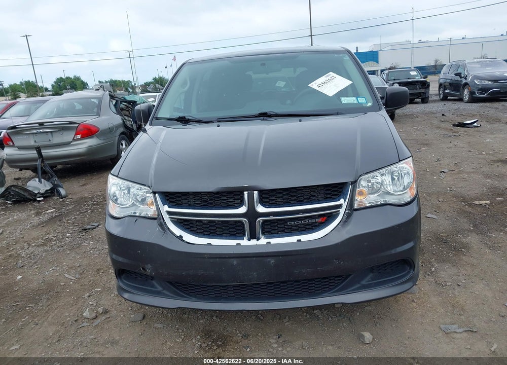 2016 DODGE GRAND CARAVAN SE VIN: 2C4RDGBG2GR371885