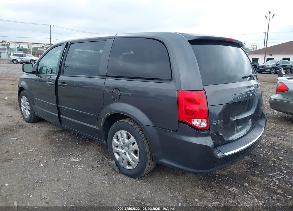 2016 DODGE GRAND CARAVAN SE VIN: 2C4RDGBG2GR371885