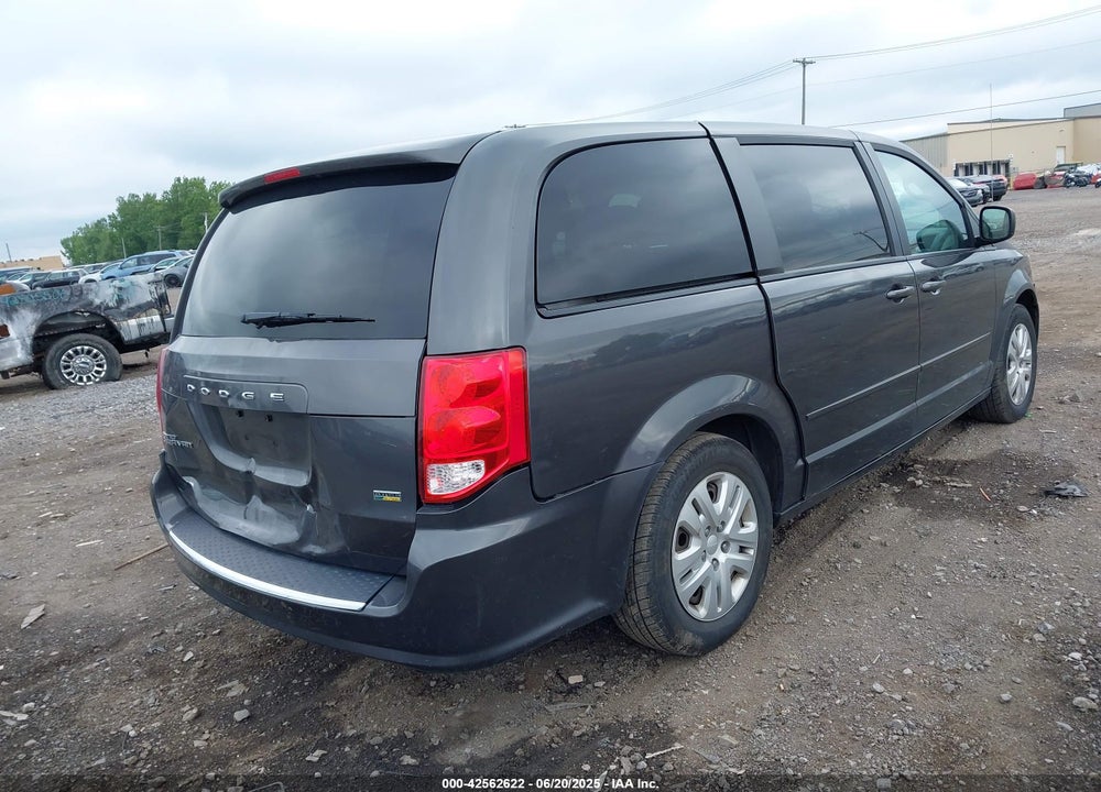 2016 DODGE GRAND CARAVAN SE VIN: 2C4RDGBG2GR371885